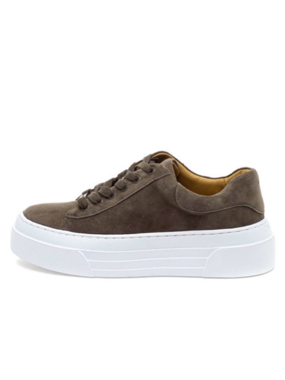 NWT J/SLIDES AMANDA Khaki Suede Sneaker